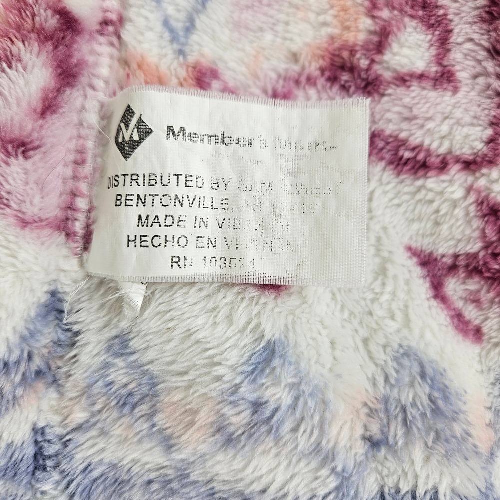 Member's Mark Soraya Medallion Plush Fleece Throw Blanket Boho Mandala 60" x 70" - Picture 5 of 5